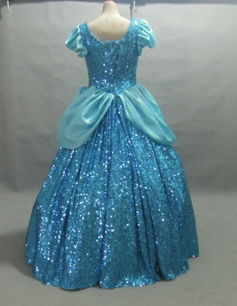 Cinderella blue sequins Dress