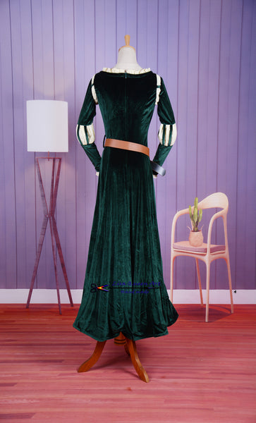 Cosplay Costume Merida Dress Brave Princess Merida Adult Dress