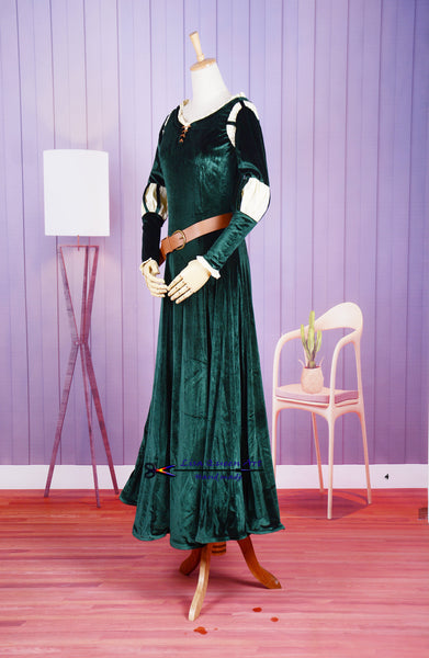 Cosplay Costume Merida Dress Brave Princess Merida Adult Dress