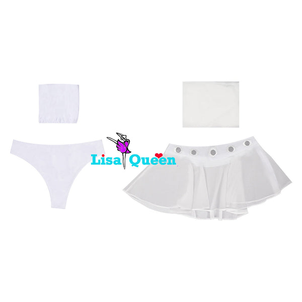 Princess Leia Swimsuit Cosplay Costume Star Wars