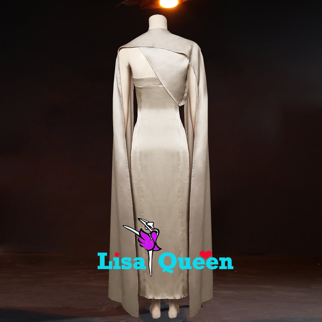 Cosplay Costume Satin Dress Andor Season 1 Mon Mothma – Mermaidcosplay