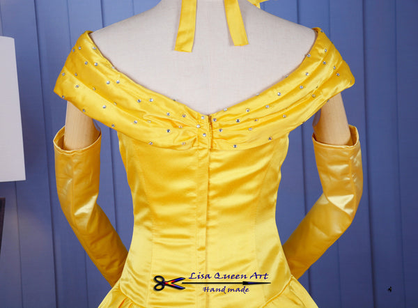Belle Cosplay Costume Belle dress The Beauty and Beast Princess