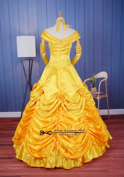 Belle Cosplay Costume Belle dress The Beauty and Beast Princess