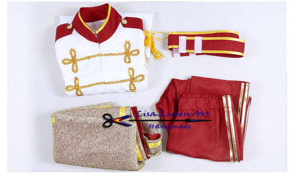 Cosplay Costume Princes uniform Movie Cinderella Prince Charming