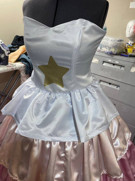 Custom made Rose Quartz Steven Universe Cosplay Costume