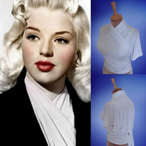 To order Daina Dors wrap blouse