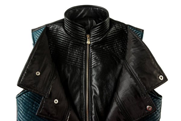 Cosplay costume Vergil Trench coat Boots Devil May Cry 5 Vergil