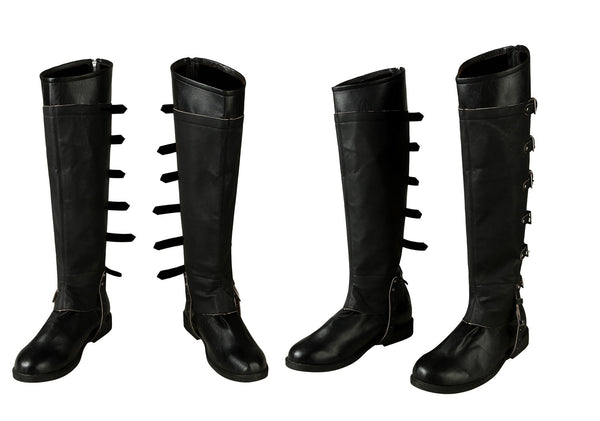 Cosplay costume Vergil Trench coat Boots Devil May Cry 5 Vergil
