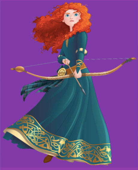 open lace back dress Brave Princess Merida costume – Mermaidcosplay