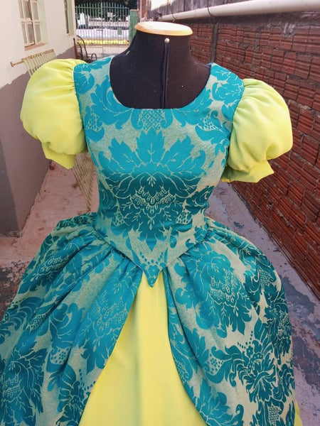 Disney Cosplay Costume Stepsister's Cinderella Drizella and Anastasia Dress