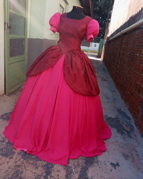Disney Cosplay Costume Stepsister's Cinderella Drizella and Anastasia Dress