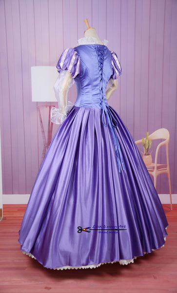 Cosplay Costume Tangled Rapunzel Dress Princess Tangled Rapunzel