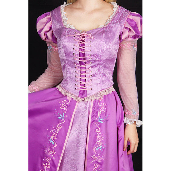 Cosplay Costume Tangled Rapunzel Dress Princess Tangled Rapunzel