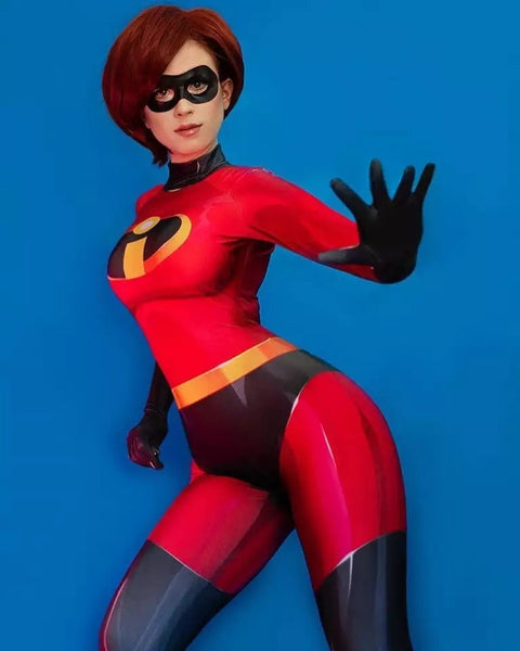 Incredibles Elastigirl Cosplay Costume