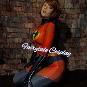 Incredibles Elastigirl Cosplay Costume