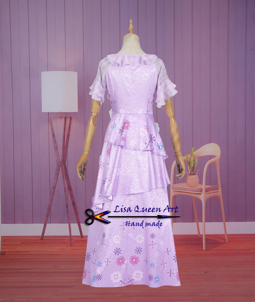 Isabela Madrigal women dress Encanto Isabela Madrigal Cosplay Costume