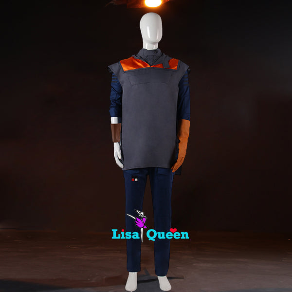 Fallen Order Cal Kestis Uniform Cosplay Costume Star Wars Jedi