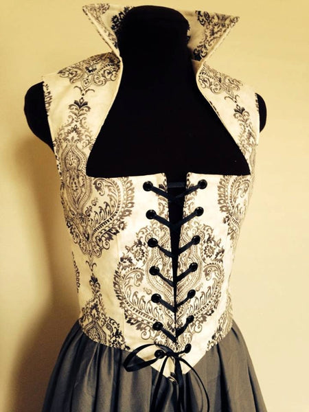 Irish Renaissance Bodice and Skirt Dress