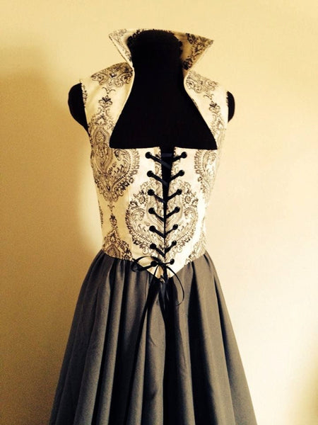 Irish Renaissance Bodice and Skirt Dress