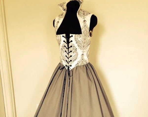 Irish Renaissance Bodice and Skirt Dress