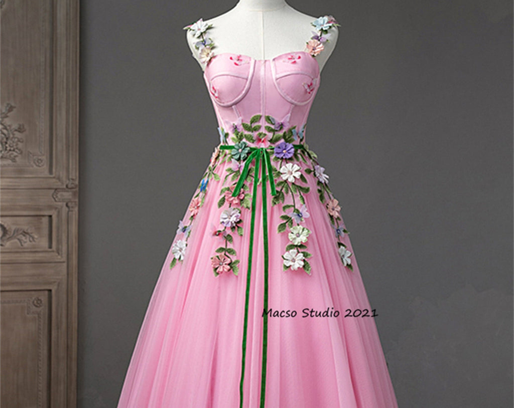 Flower fairy pink Princess Prom Dress Women Wedding Dress Prom Dress P Mermaidcosplay Flower fairy pink Princess Prom Dress Women Wedding Dress Prom Dress P Mermaidcosplay