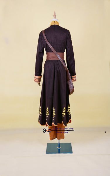 Halloween Cosplay Coustume Frozen 2 ANNA Cosplay Costume