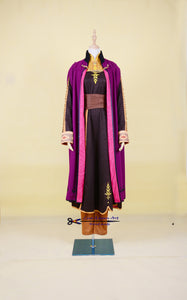 Halloween Cosplay Coustume Frozen 2 ANNA Cosplay Costume