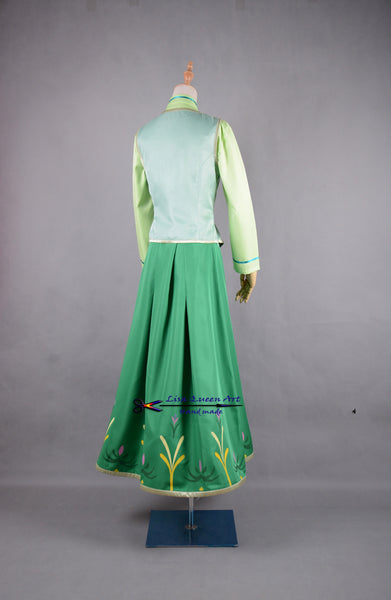 Anna Princess Dress Frozen 2 Cosplay Costume