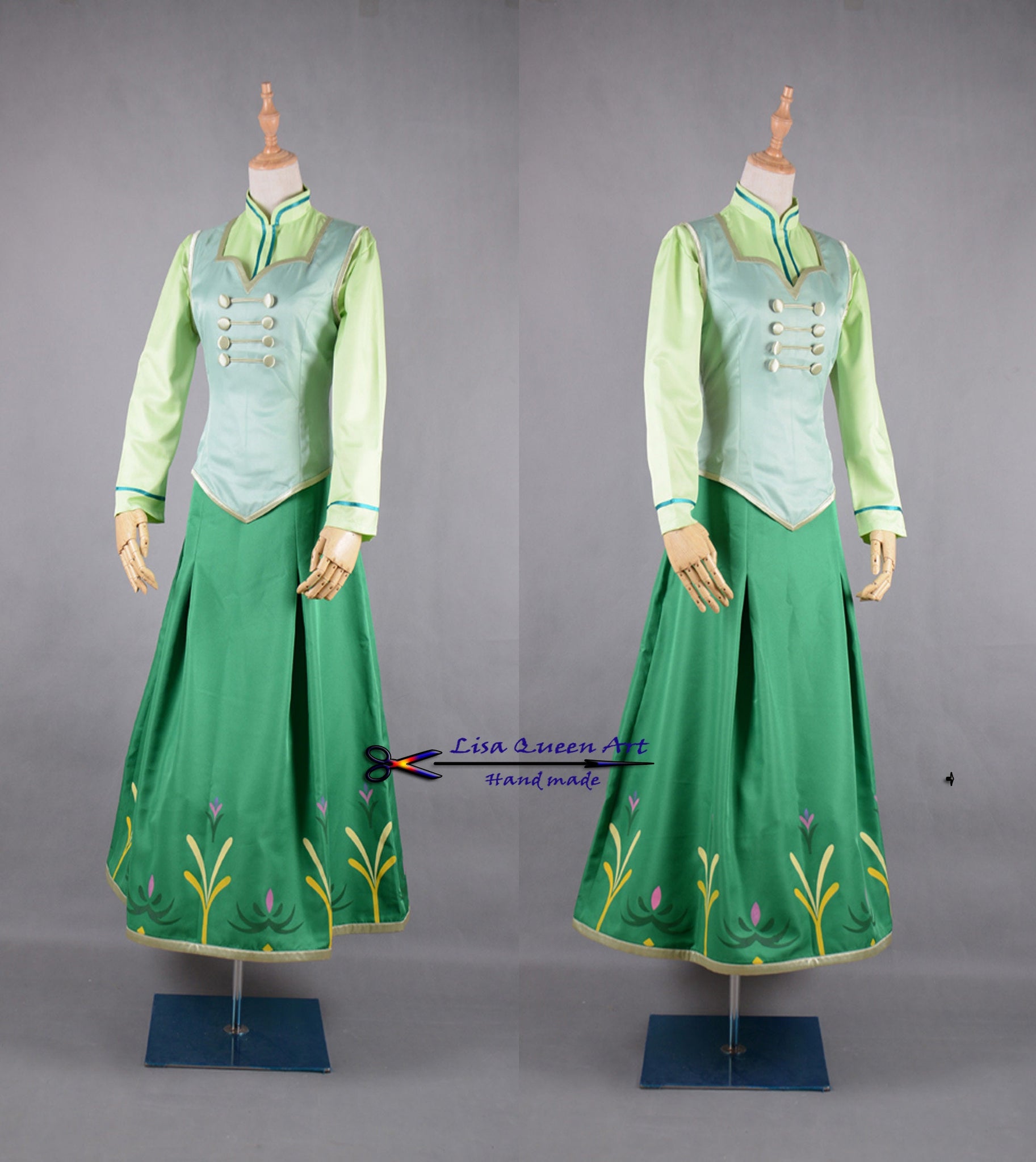 Anna Princess Dress Frozen 2 Cosplay Costume Mermaidcosplay Anna Princess Dress Frozen 2 Cosplay Costume Mermaidcosplay