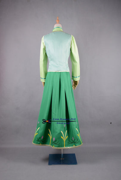 Anna Princess Dress Frozen 2 Cosplay Costume