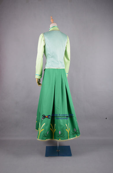 Anna Princess Dress Frozen 2 Cosplay Costume