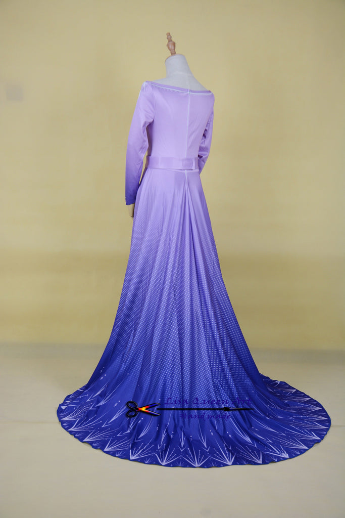 purple elsa dress costume Elsa from Frozen 2 Purple Into the Unknown Dress Downloadable Cosplay Template Casey Renee