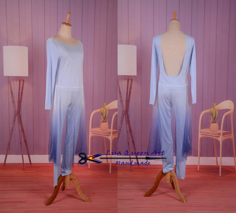 Halloween Elsa Dress Frozen 2 Elsa Queen Cosplay Costume