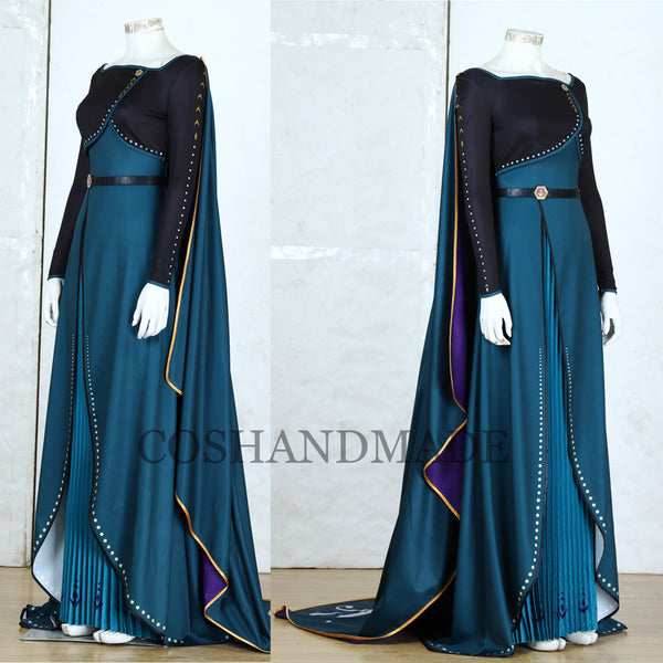 Frozen Anna Dress Adult Queen Anna Cosplay Costume Anna Dress