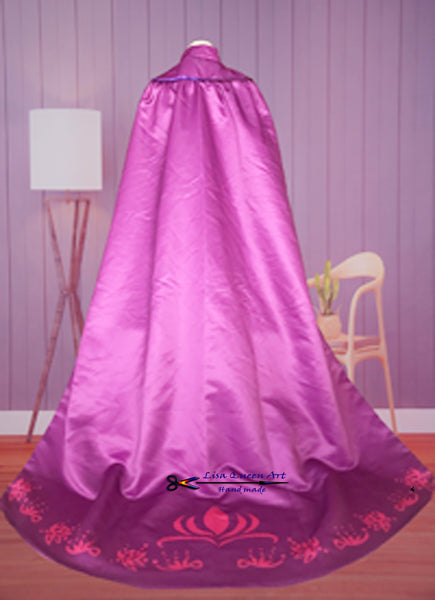 Elsa Cosplay Printed suits Custom Made Size Frozen Elsa Queen Cosplay Costume Adult Frozen