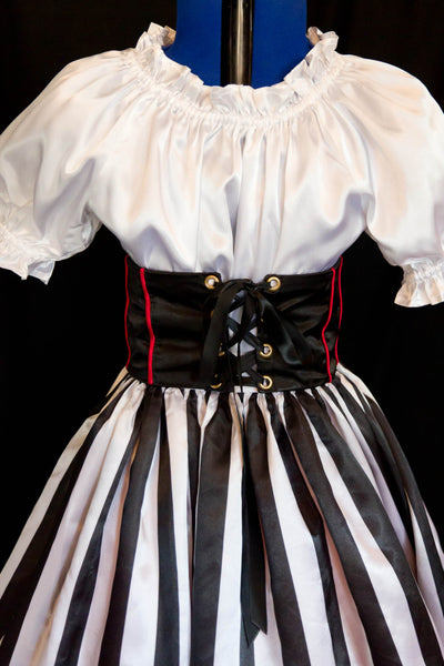 Girl's DELUXE PIRATE Costume Custom Size