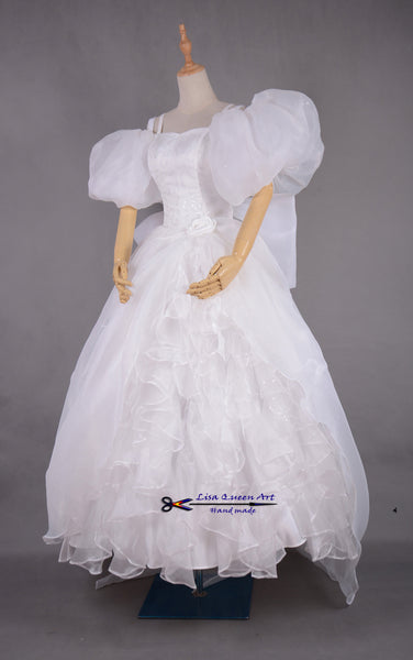 Giselle Cosplay Costume Princess Giselle Enchanted dress