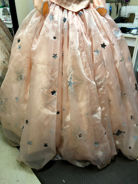 Glinda the good witch Wizard of Oz Cosplay Costume gown