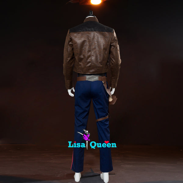 Outfit Jacket Suit Cosplay Costume A Star Wars Story Han Solo