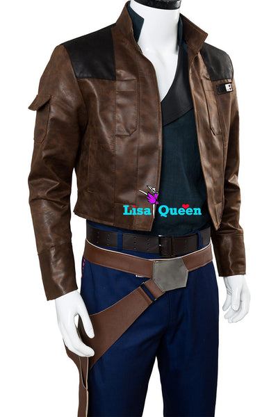 Outfit Jacket Suit Cosplay Costume A Star Wars Story Han Solo