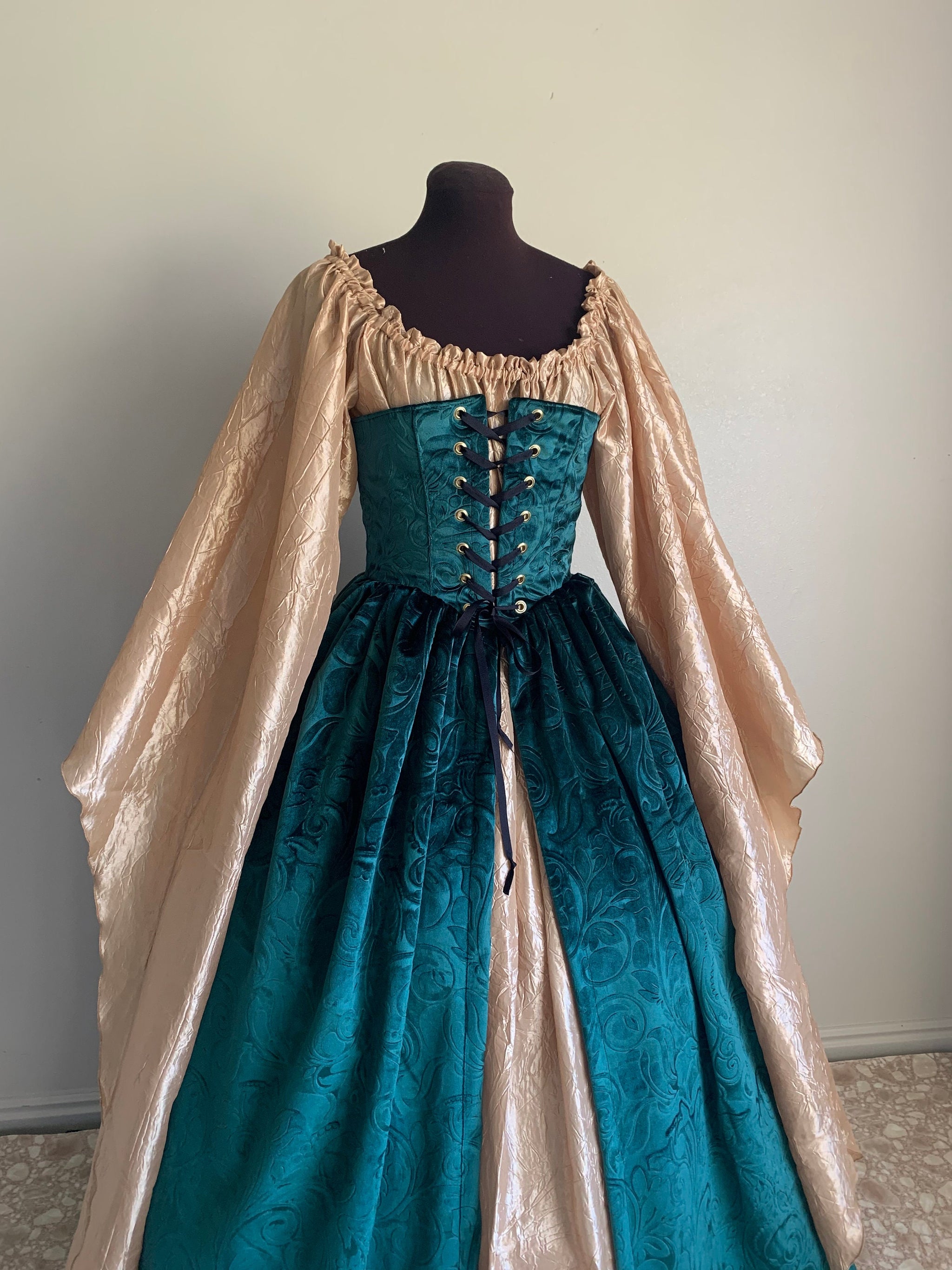 renaissance dress patterns Renaissance Over Gown Dress – Mermaidcosplay