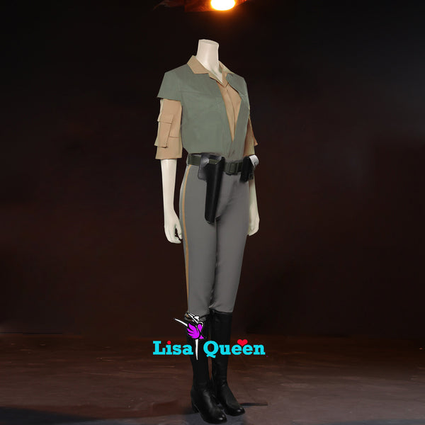 Organa Solo Cosplay Costume Star Wars 3 Return of the Jedi Leia