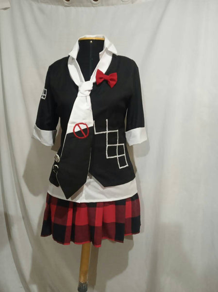 Cosplay Junko Enoshima Dangan Ronpa costume anime girl