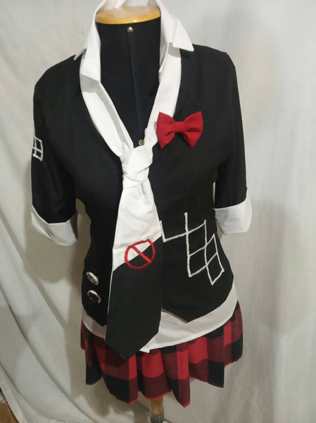 Cosplay Junko Enoshima Dangan Ronpa costume anime girl