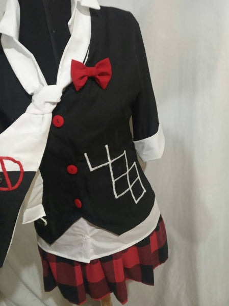 Cosplay Junko Enoshima Dangan Ronpa costume anime girl