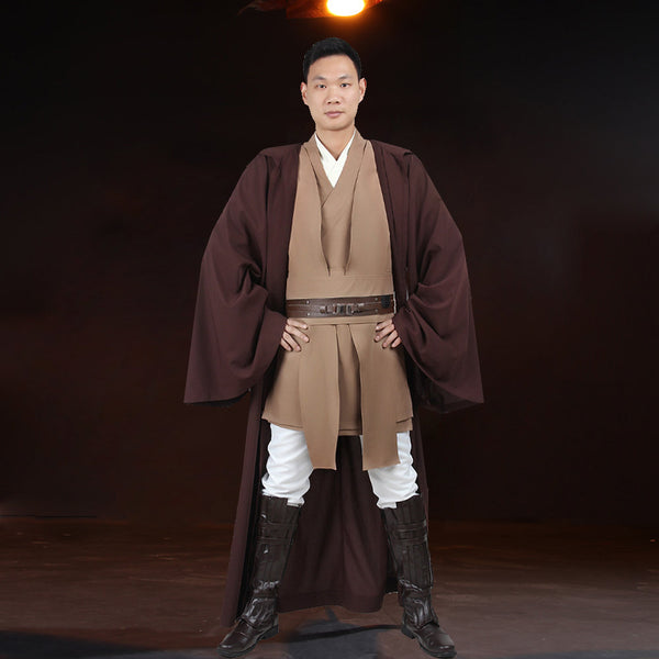 Obi Wan Kenobi Jedi tunic Robe Mace Windu cosplay costume Star Wars