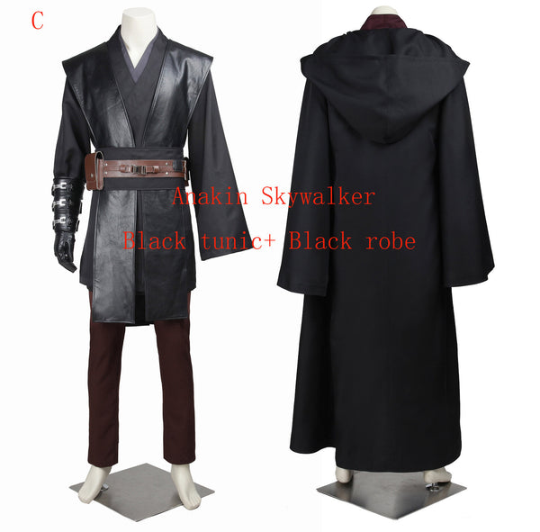 Obi Wan Kenobi Jedi tunic Robe Mace Windu cosplay costume Star Wars Jedi Knight Anakin Skywalker