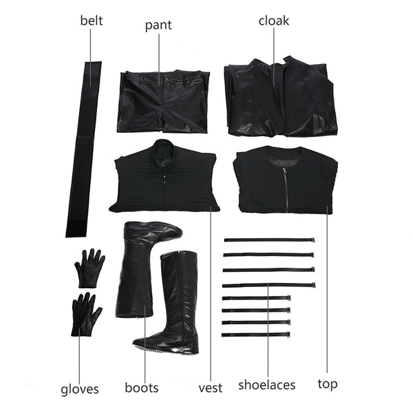 The Last Jedi Cloak Outfits Kylo Ren Cosplay Costume