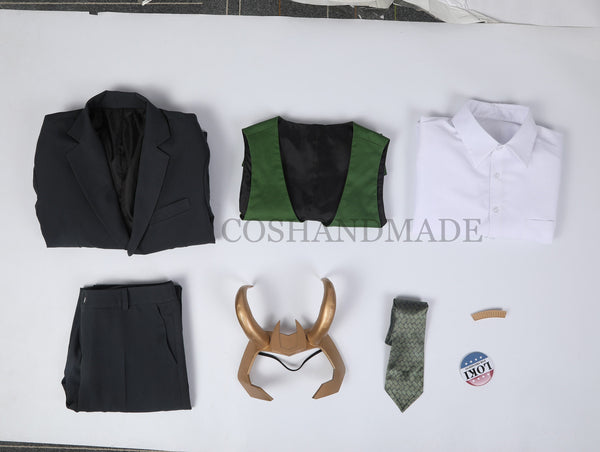 Loki Cosplay Costume Men Costume Halloween Costume