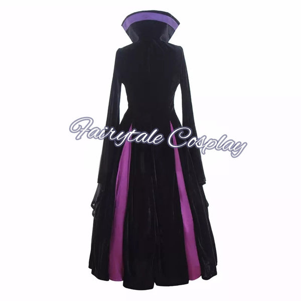 Maleficent Costume Dress Halloween Cosplay